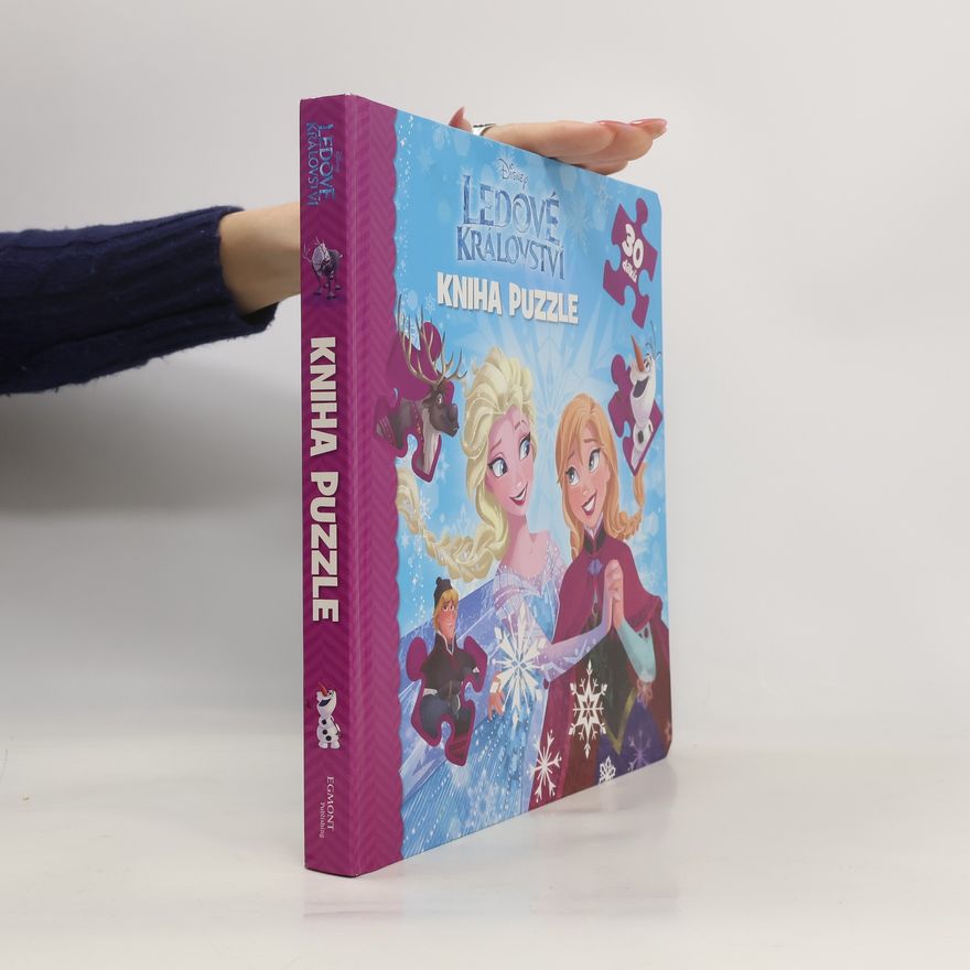 Kolektiv autorů Ledové království : kniha puzzle