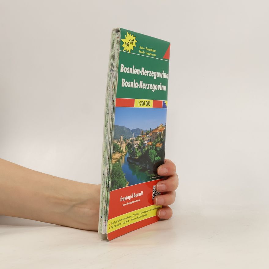 Autorenkollektiv Freytag & Berndt Auto + Freizeitkarte Bosnien-Herzegowina, Top 10 Tips, Autokarte 1:200.000