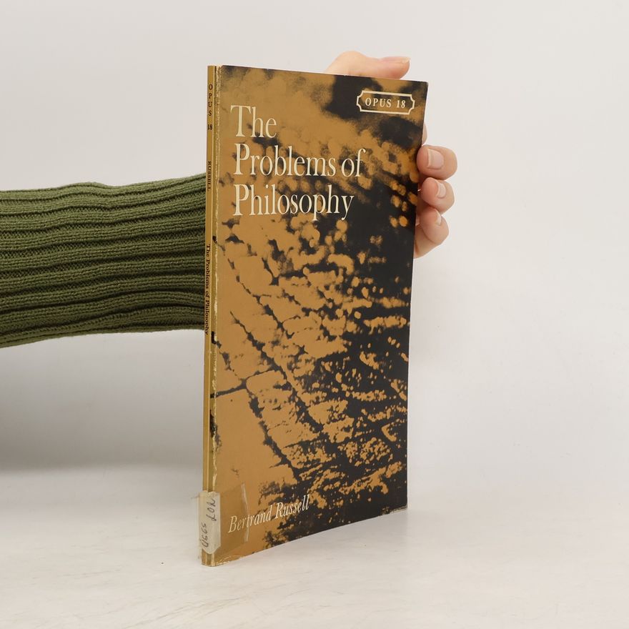 Bertrand Russell The Problems of Philosophy
