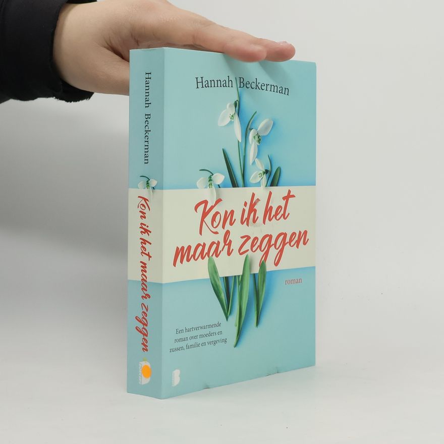 Hannah Beckerman Kon ik het maar zeggen
