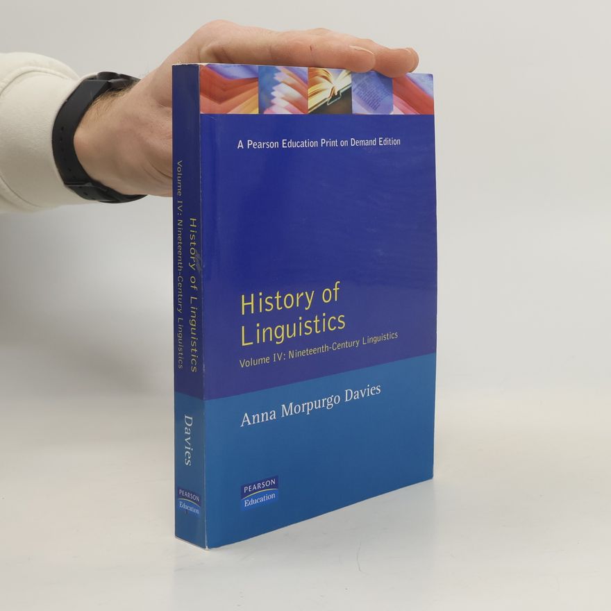 Anna Morpurgo Davies History of Linguistics