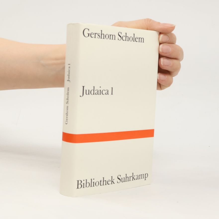 Gershom Scholem Judaica 1