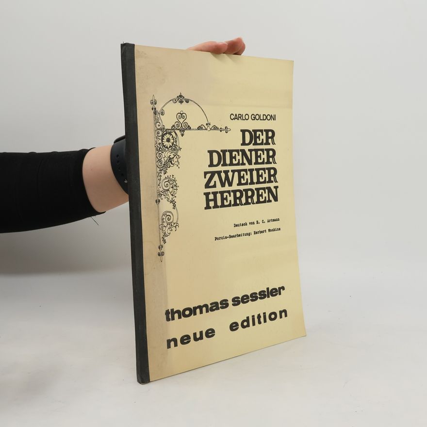 Carlo Goldoni Der Diener zweier Herren