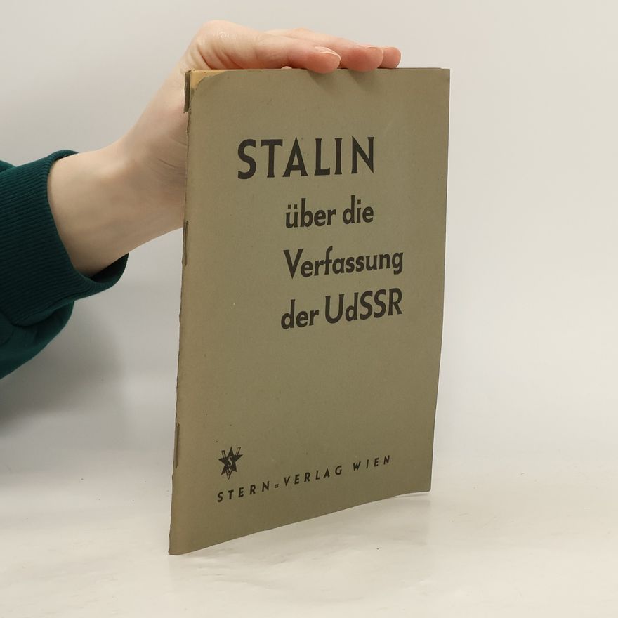 Josif Stalin Stalin über die Verfassung der UdSSR
