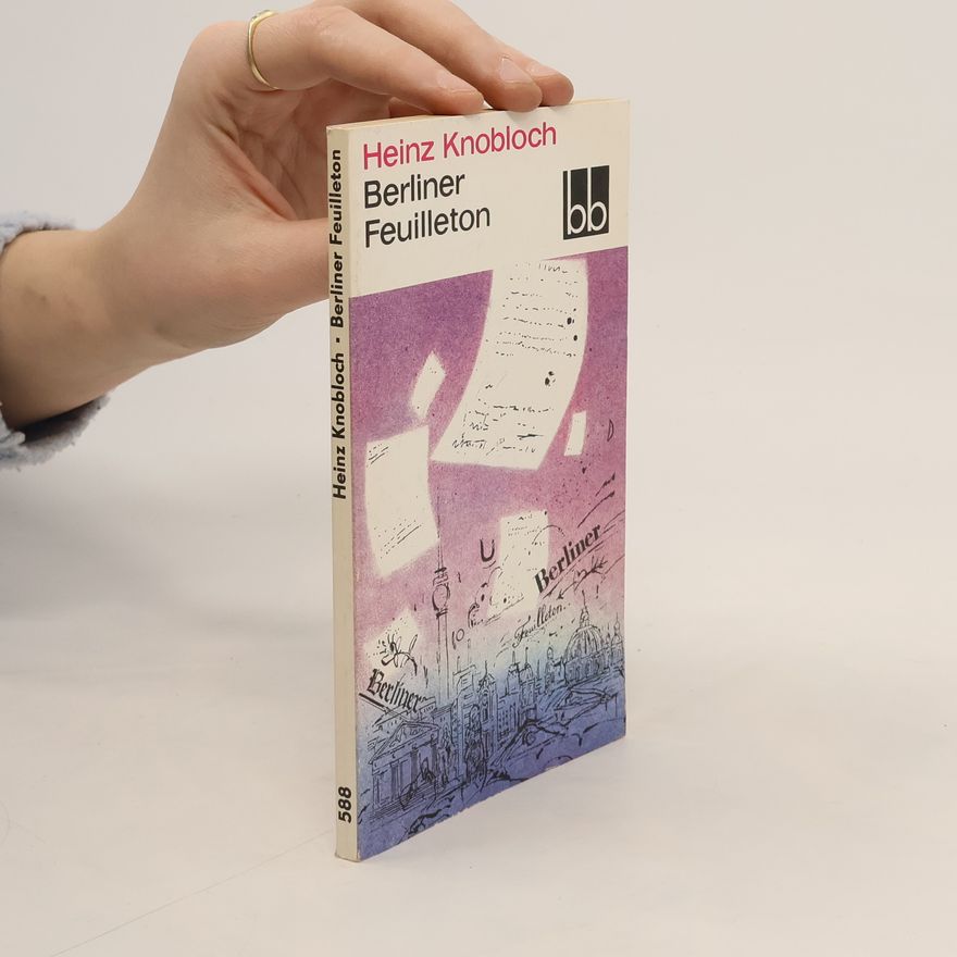Heinz Knobloch Berliner Feuilleton