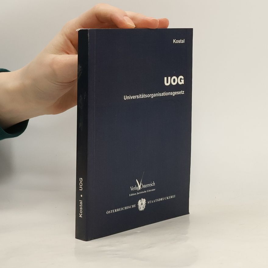 Mario Kostal Universitätsorganisationsgesetz 1993