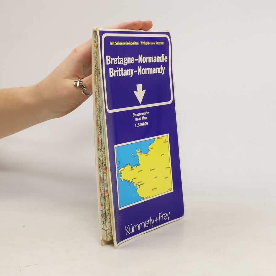 Kümmerly+Frey Regional Maps - France: Brittany and Normandy