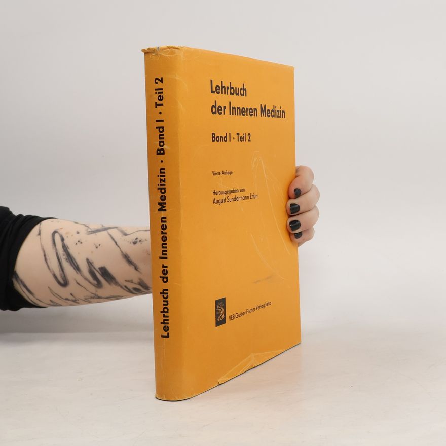 August Sundermann Lehrbuch der Inneren Medizin I/2
