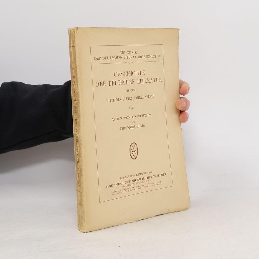 Theodor Siebs Geschichte der deutschen Literatur