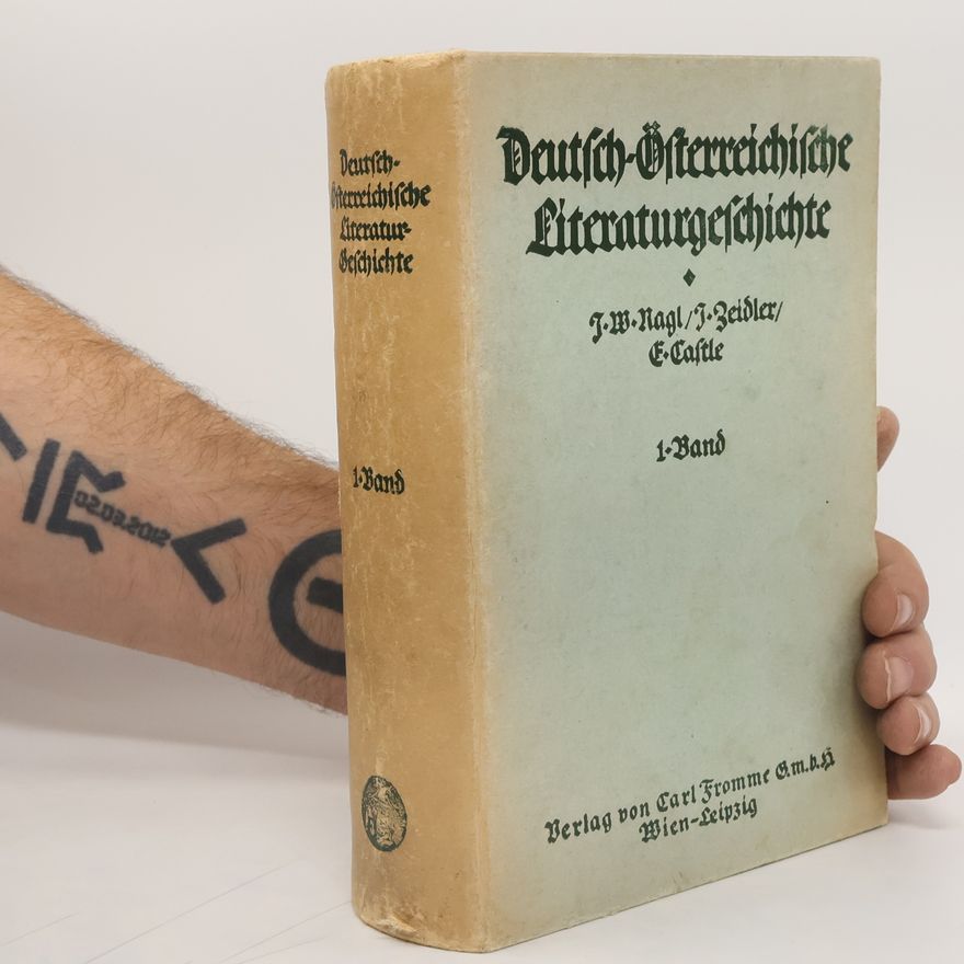 Eduard Castle Deutsch-Österreichische Literaturgeschichte 1