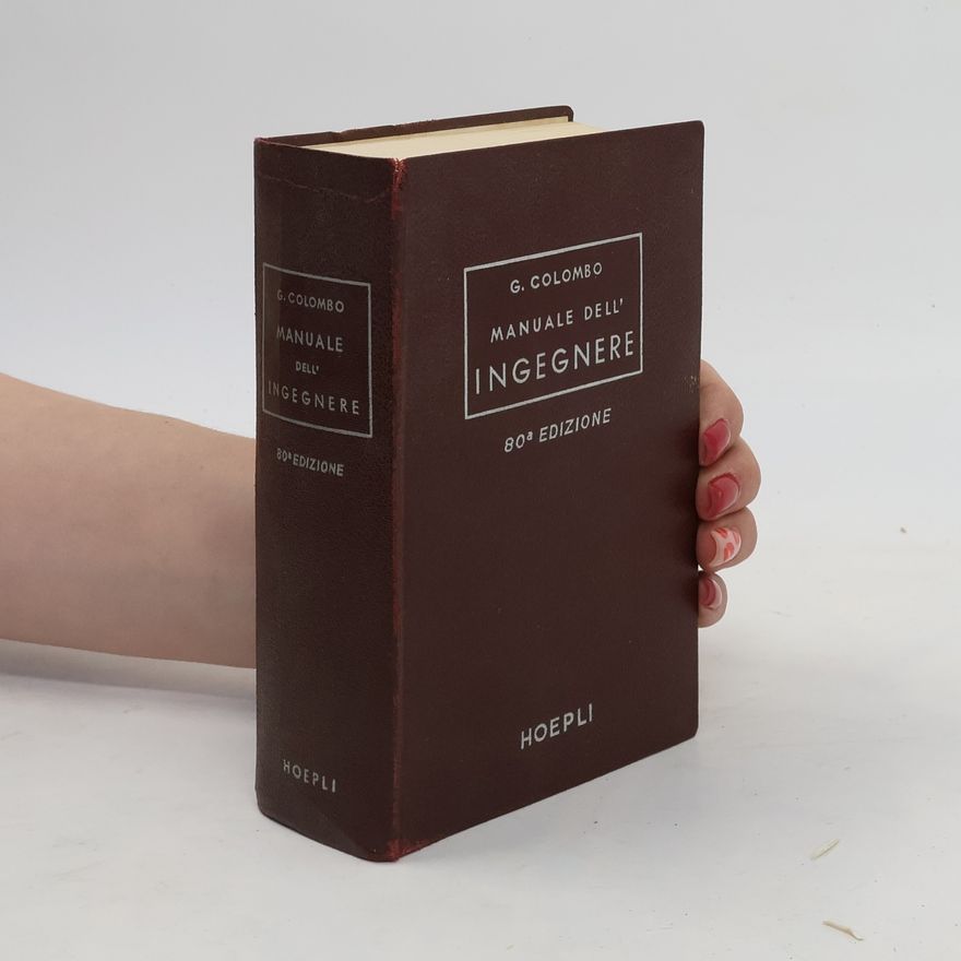 Various authors Manuale dell'ingegnere civile e industriale