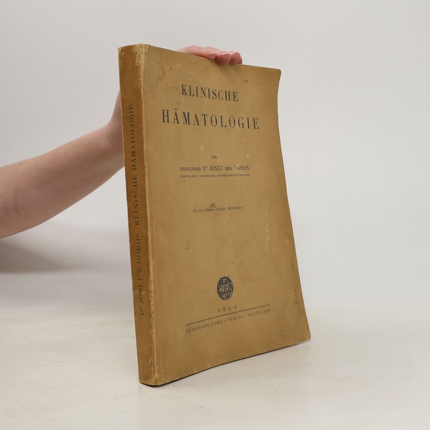 Josef von Boros Klinische Hämatologie