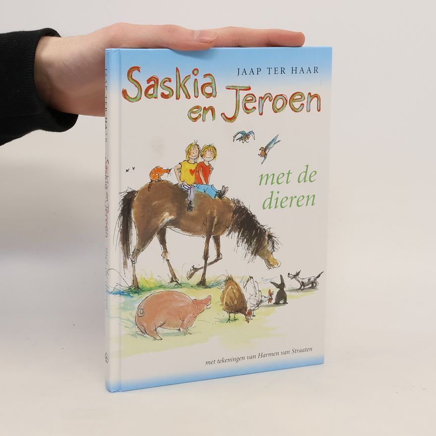 Jaap ter Haar Saskia en Jeroen met de dieren