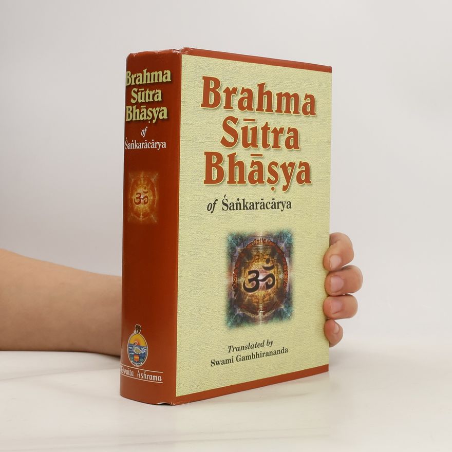 Gambhīrānanda Brahma Sutra Bhasya Of Shankaracharya