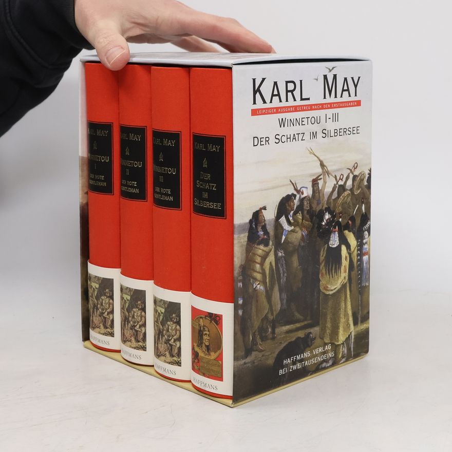 Karl May Winnetou 1 - Der rote Gentleman, Winnetou 2 - Der rote Gentleman, Winnetou 3 - Der rote Gentleman und Der Schatz im Silbersee