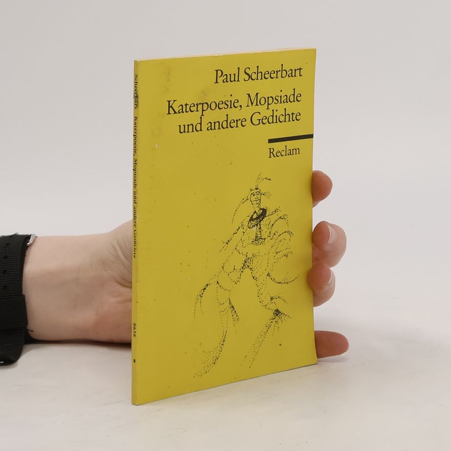 Michael Matthias Schardt Reclams Universal-Bibliothek: Katerpoesie, Mopsiade und andere Gedichte