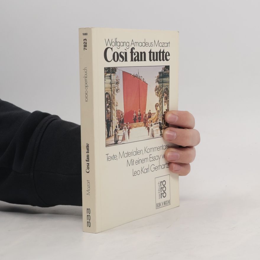 Wolfgang Amadeus Mozart Così fan tutte