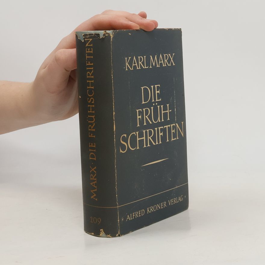 Siegfried Landshut Die Frühschriften. Band 209