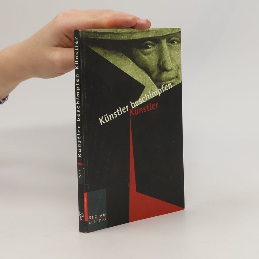 Peter Dittmar Künstler beschimpfen Künstler