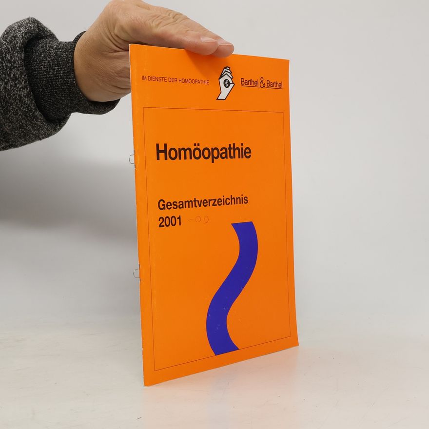 AA.VV. Homöopathie Gesamtverzeichnis 2001