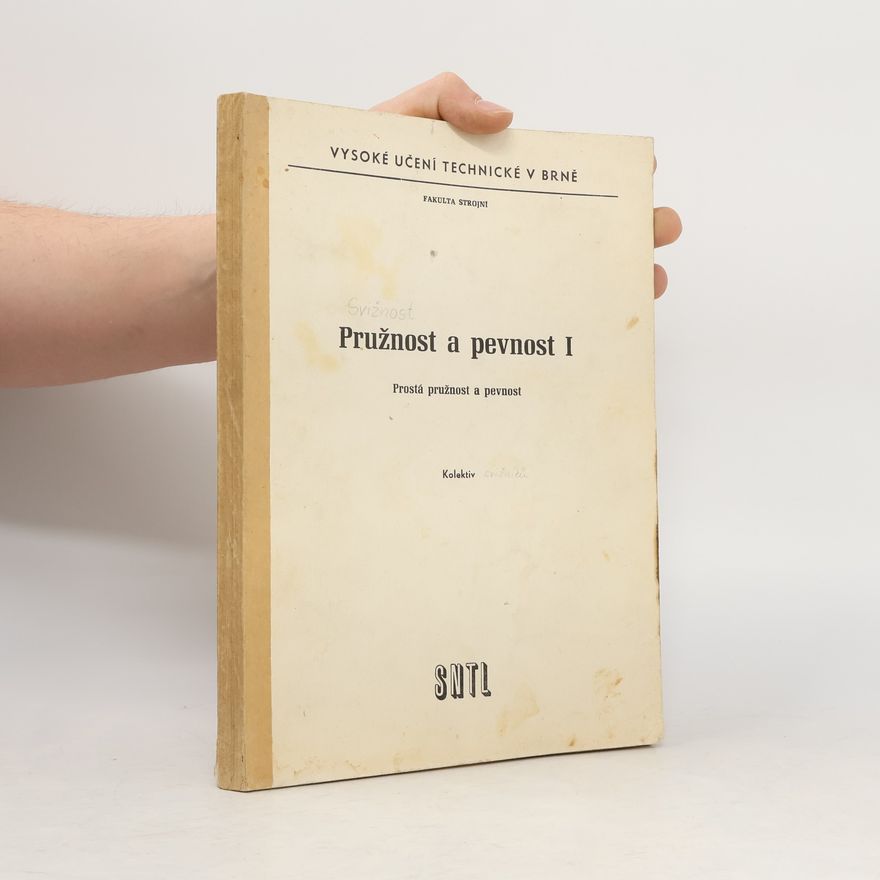 AA.VV. Pružnost a pevnost I