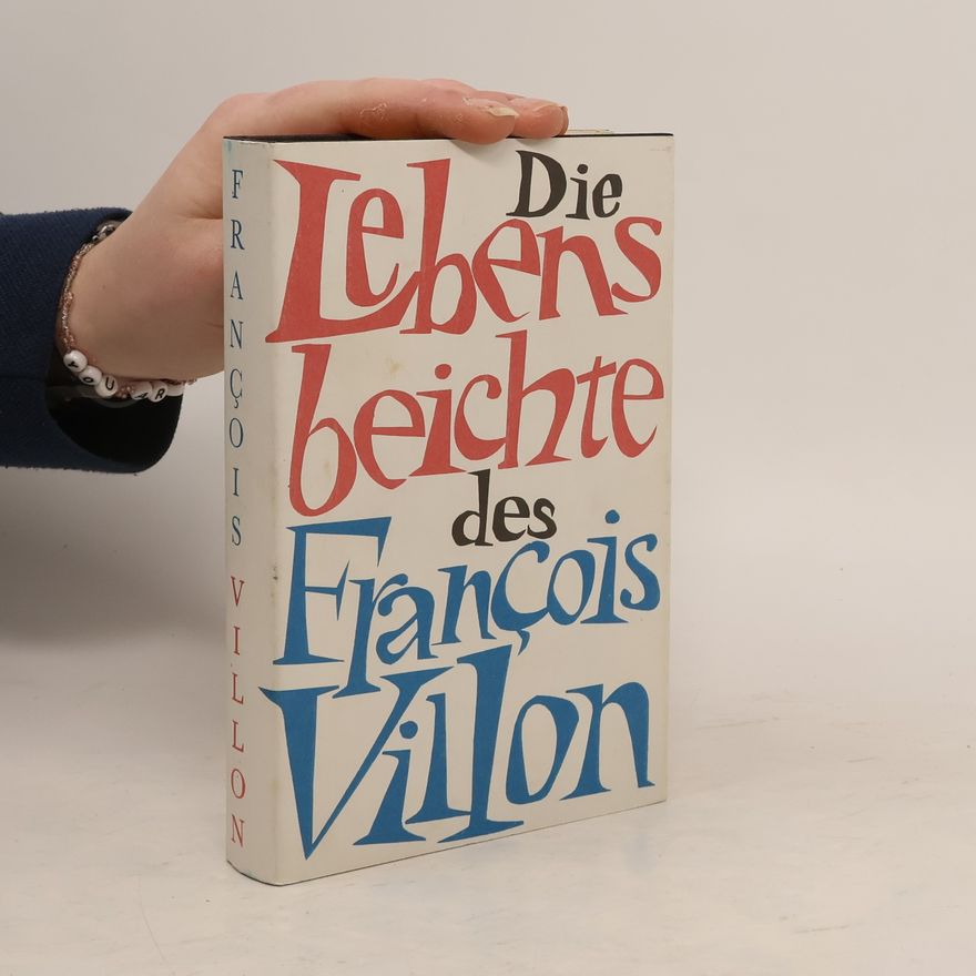Martin Remané Die Lebensbeichte des Francois Villon