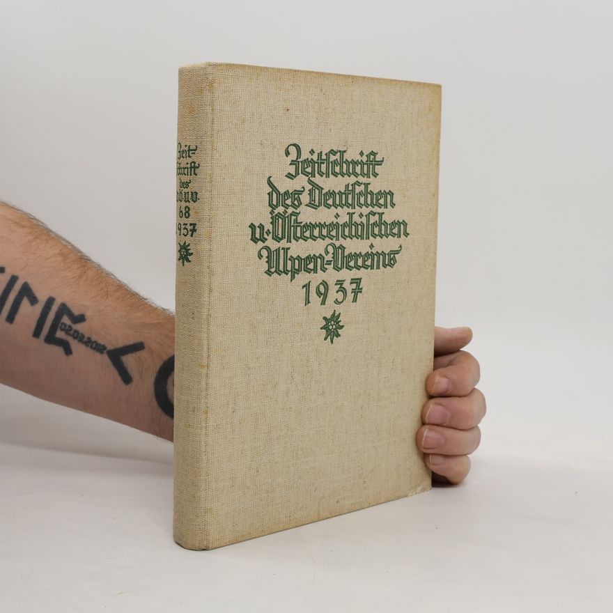 Hanns Barth Zeitschrift des Deutschen und Österreichischen Alpenvereins 1937