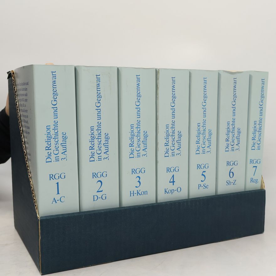 Kurt Galling Die Religion in Geschichte und Gegenwart 1-7