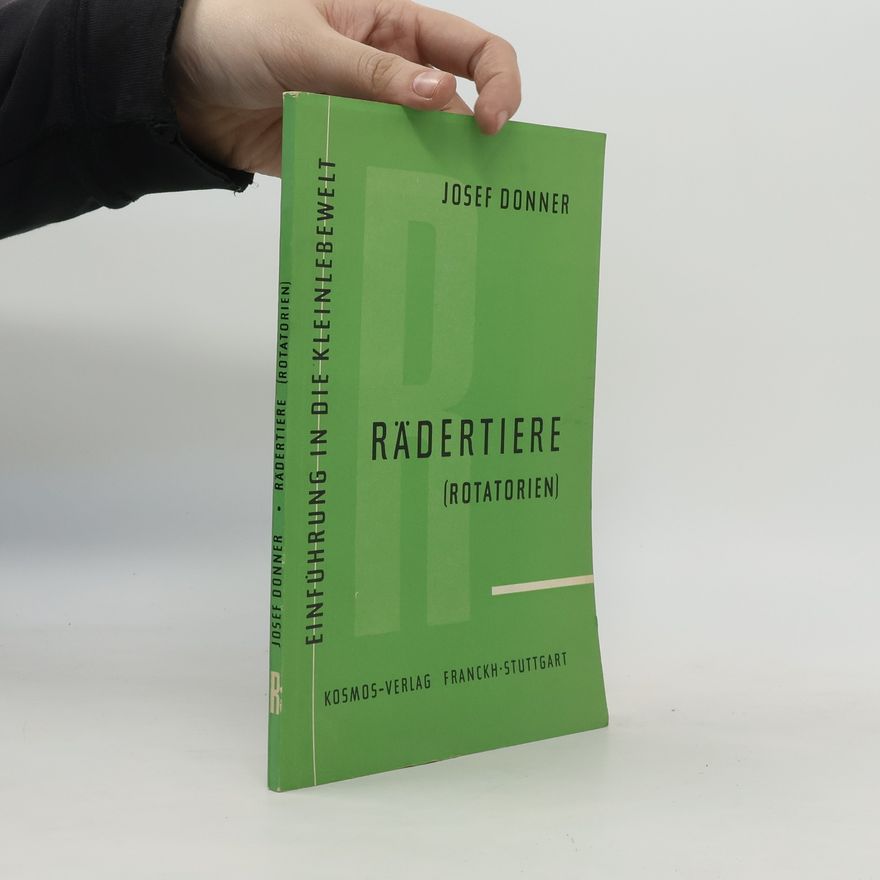 Josef Donner Rädertiere (Rotatorien)