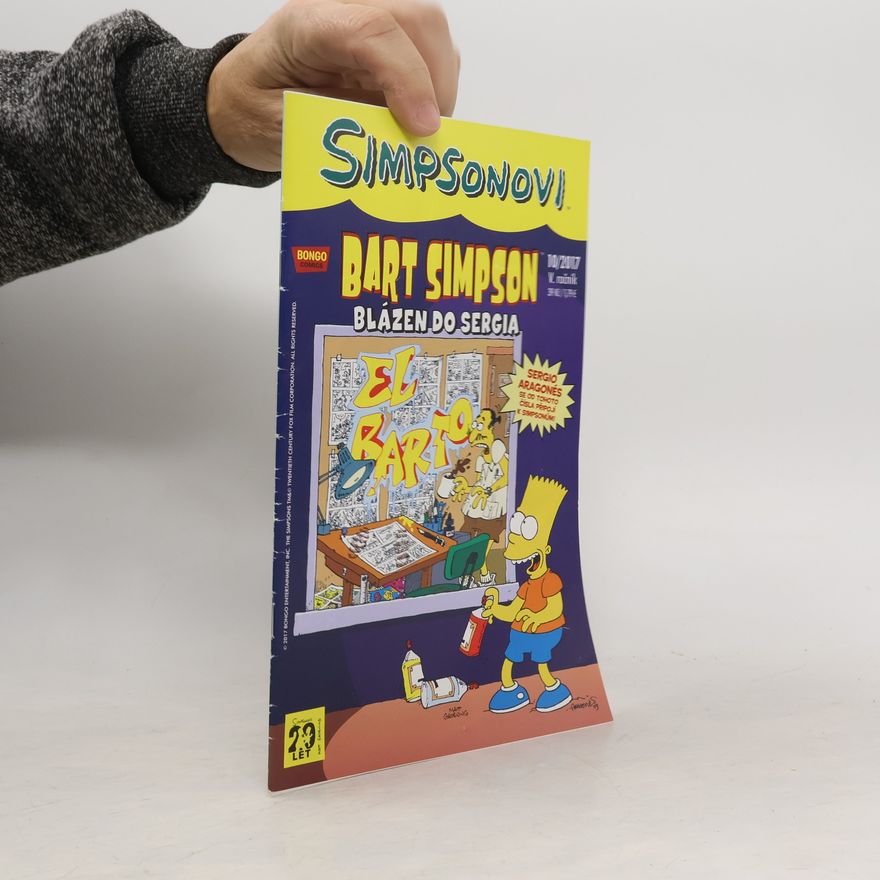 Sergio Aragonés Simpsonovi - 10/2017: Bart Simpson