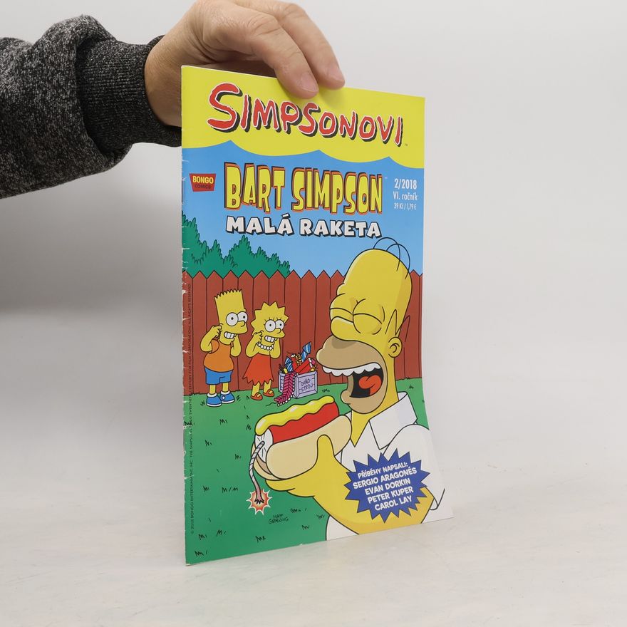 Matt Groening Simpsonovi. Bart Simpson 2/2018. Malá raketa