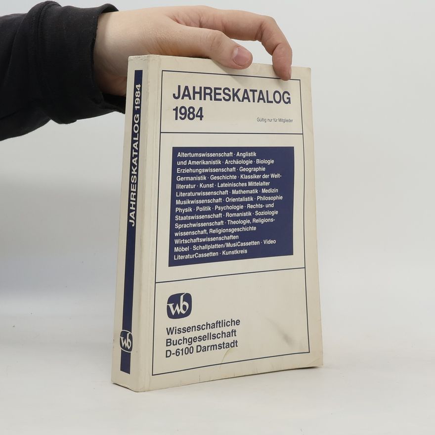 Autorenkollektiv Jahreskatalog 1984