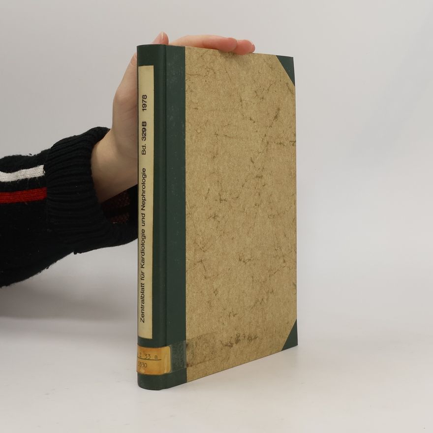 Autores varios Zentralblatt Kardiologie - Nephrologie. Band 329 B