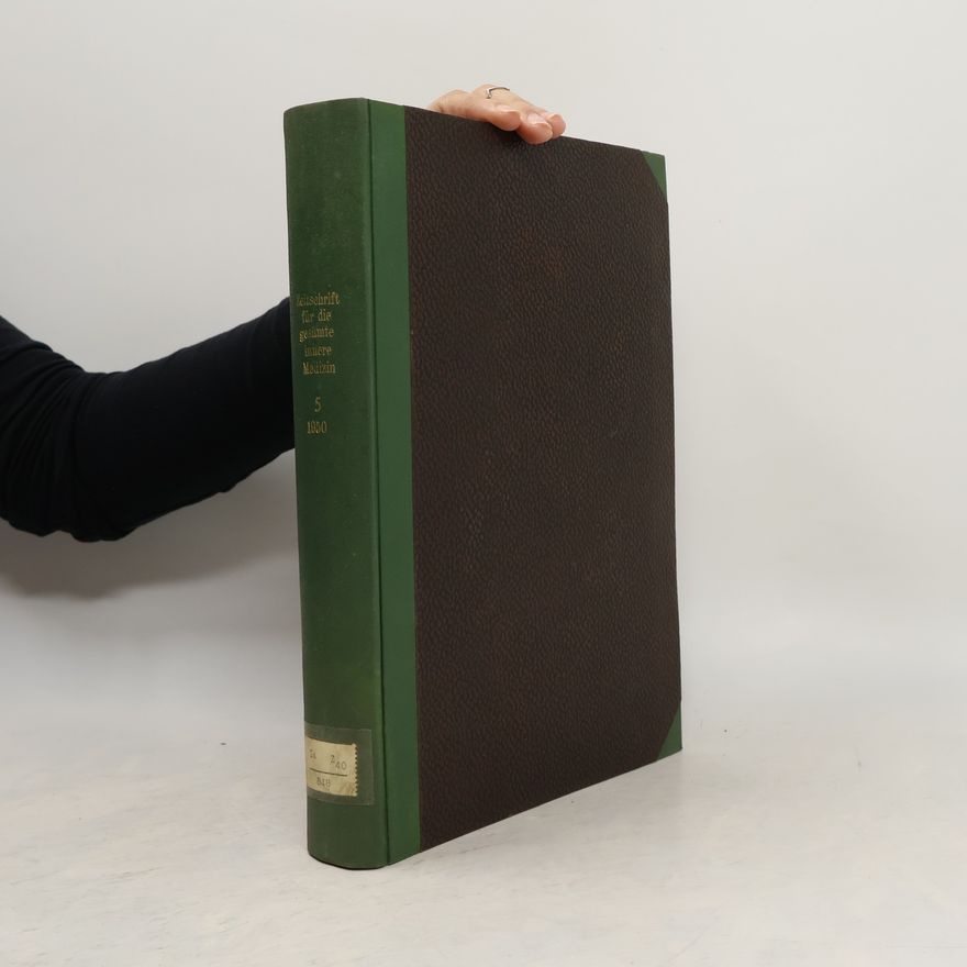 AA.VV. Zeitschrift für die gesamte innere Medizin und ihre Grenzgebiete 5