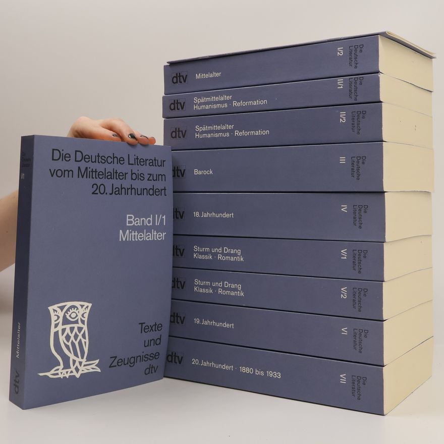 Various authors Die deutsche Literatur vom Mittelalter bis zum 20. Jahrhundert I.-VII.