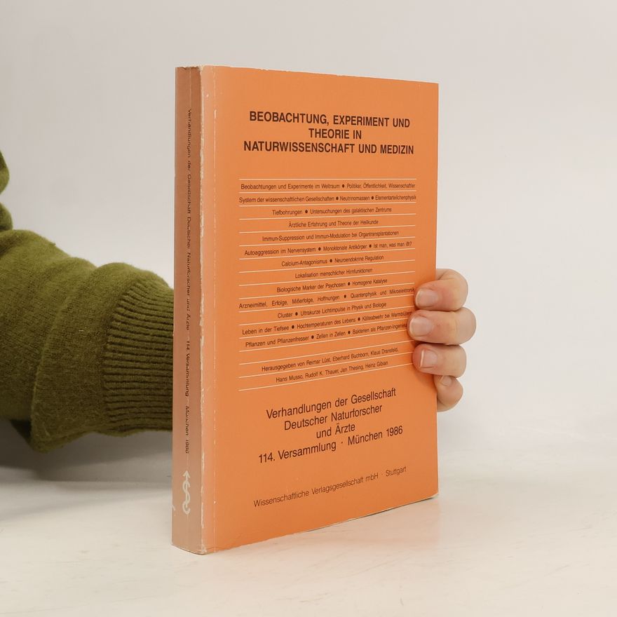 Autorenkollektiv Beobachtung, Experiment und Theorie in Naturwissenschaft und Medizin