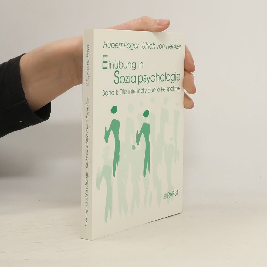 Ulrich von Hecker Einübung in Sozialpsychologie