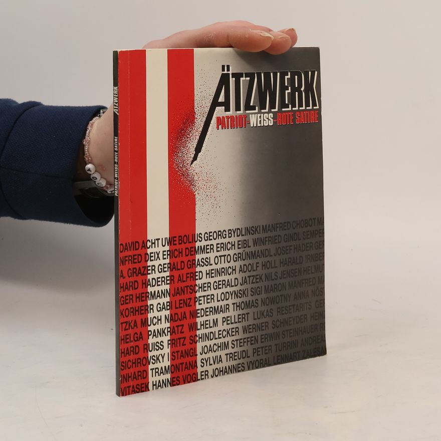 Hannes Vogler Ätzwerk. Patriot-weiß-rote Satire