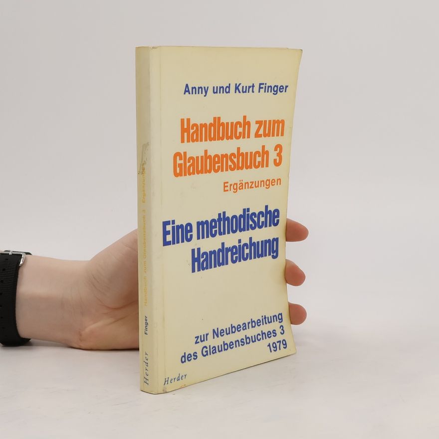 Anny Finger Handbuch zum Glaubensbuch 3