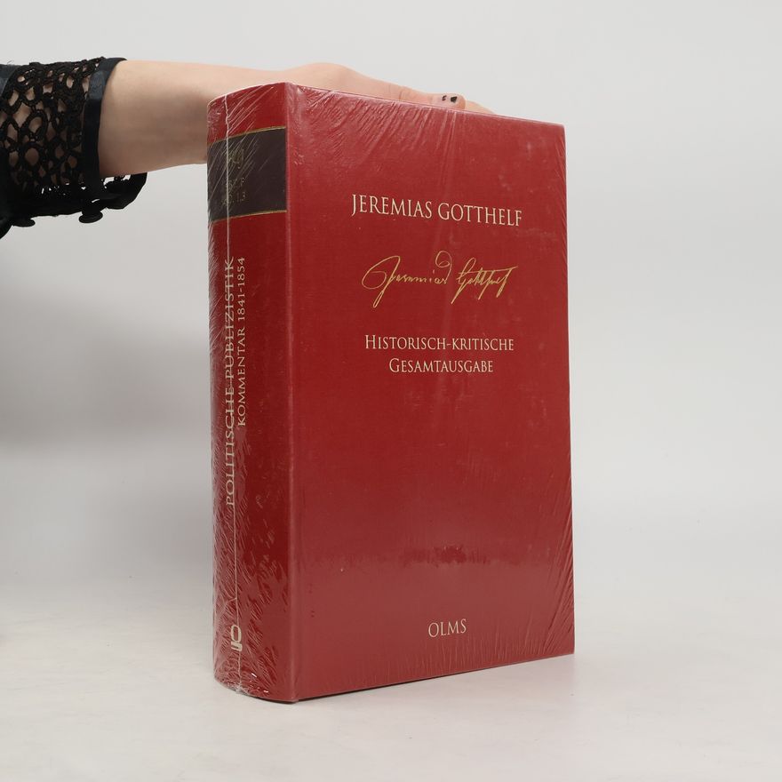 Jeremias Gotthelf Historisch-kritische Gesamtausgabe