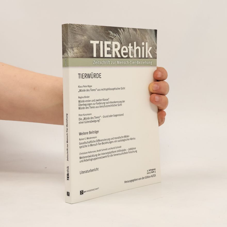 Edition ALTEX TIERethik