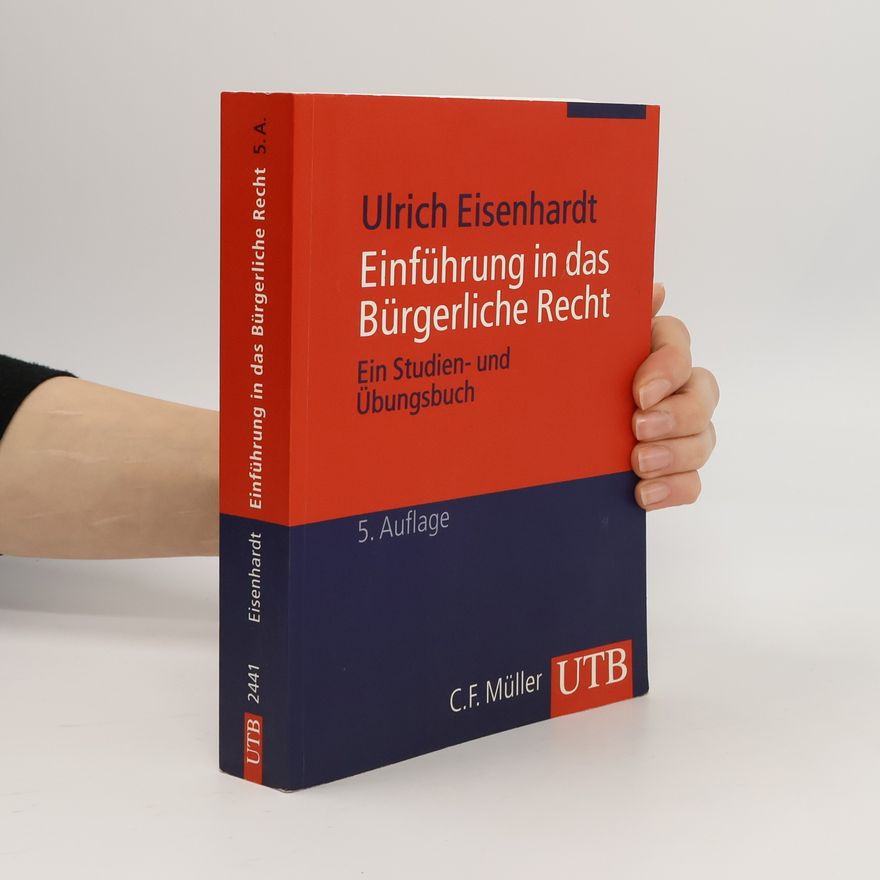 Ulrich Eisenhardt UTB: Einführung in das Bürgerliche Recht