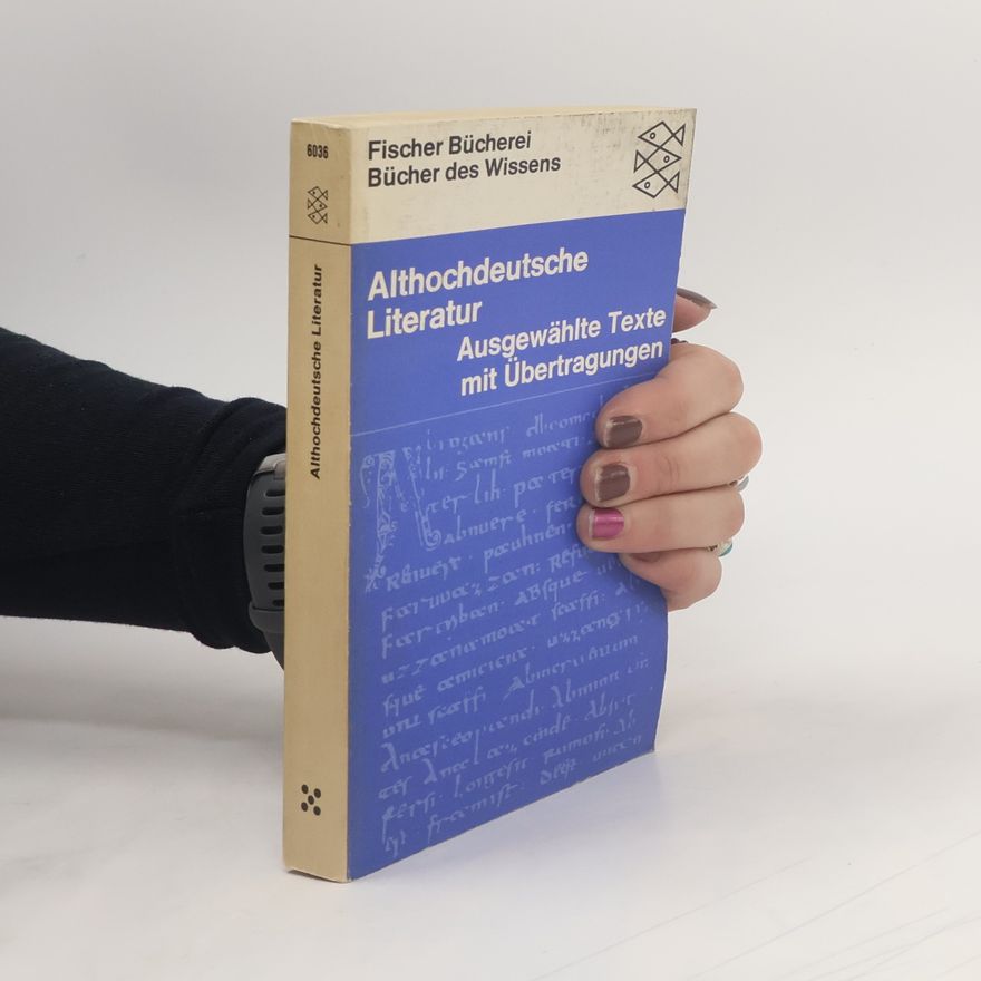 Dieter Schlosser Althochdeutsche Literatur
