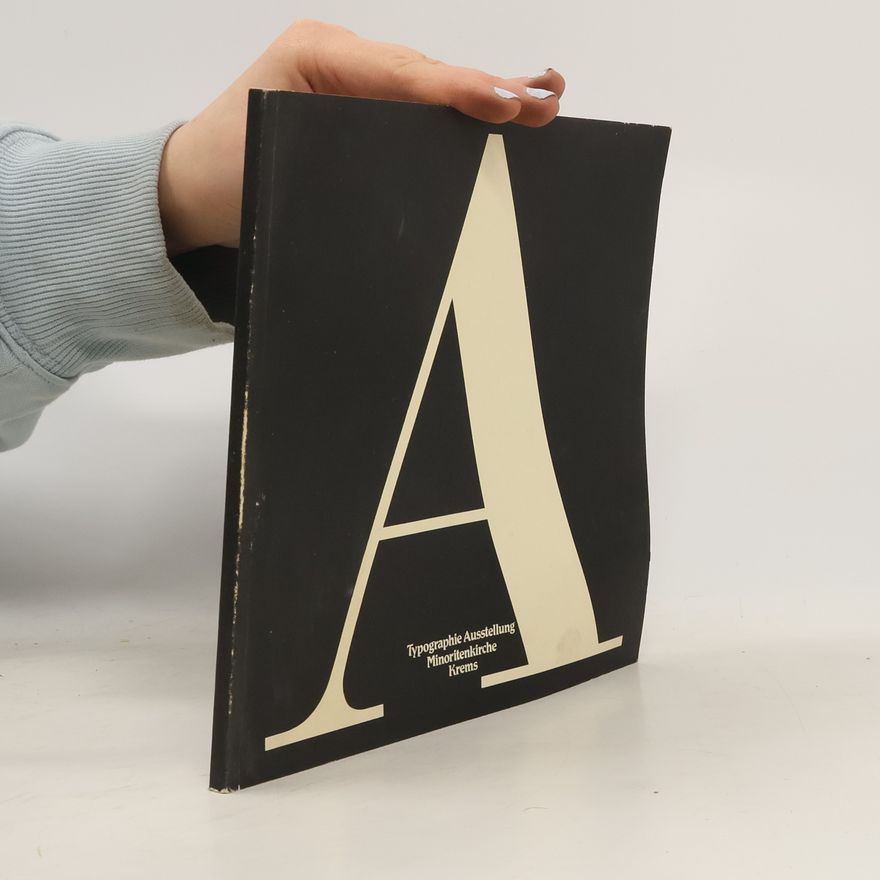 Kolektív autorov Typographie Ausstelung Minoritenkirche Krems