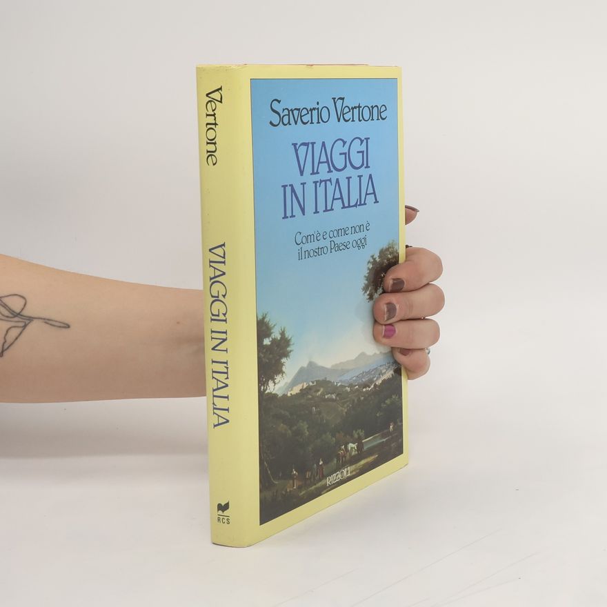 Saverio Vertone Saggi italiani: Viaggi in Italia