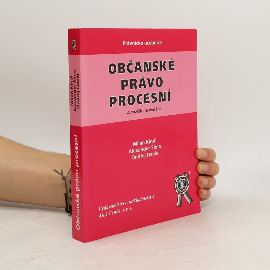 Alexander Šíma Občanské právo procesní