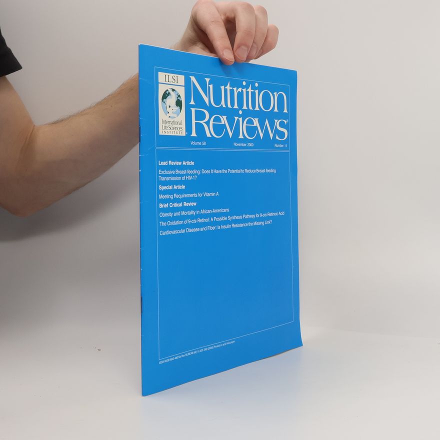 Various authors Nutrition Reviews vol. 58. Number 11