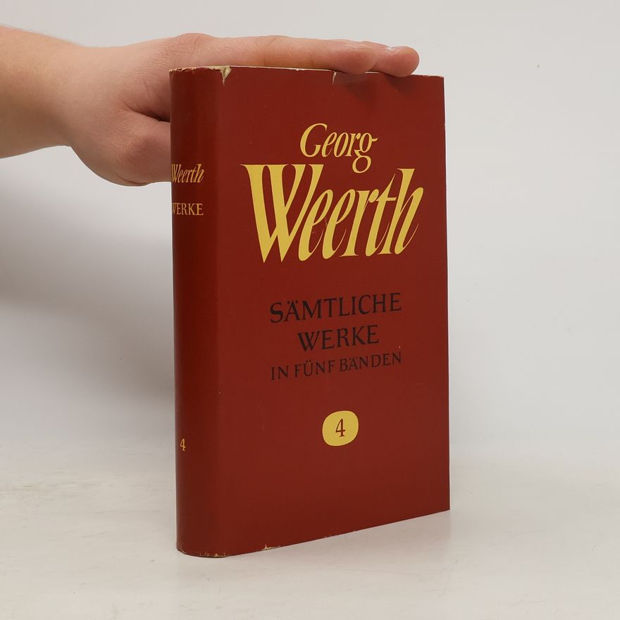 Georg Weerth Sämtliche Werke 4