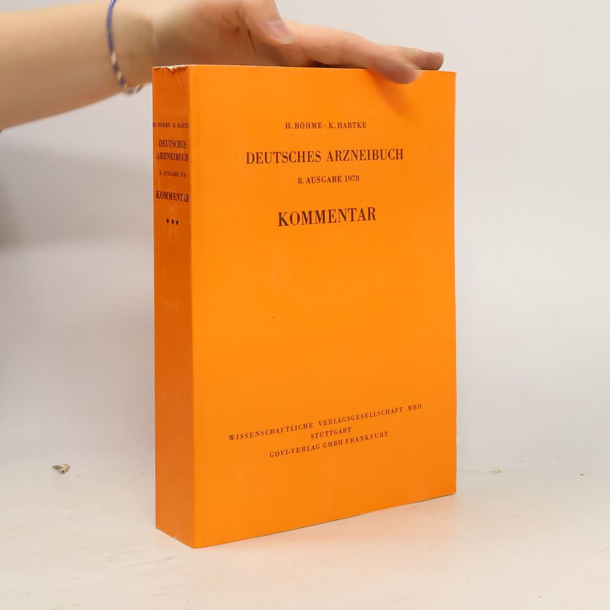 Klaus Hartke Deutsches Arzneibuch