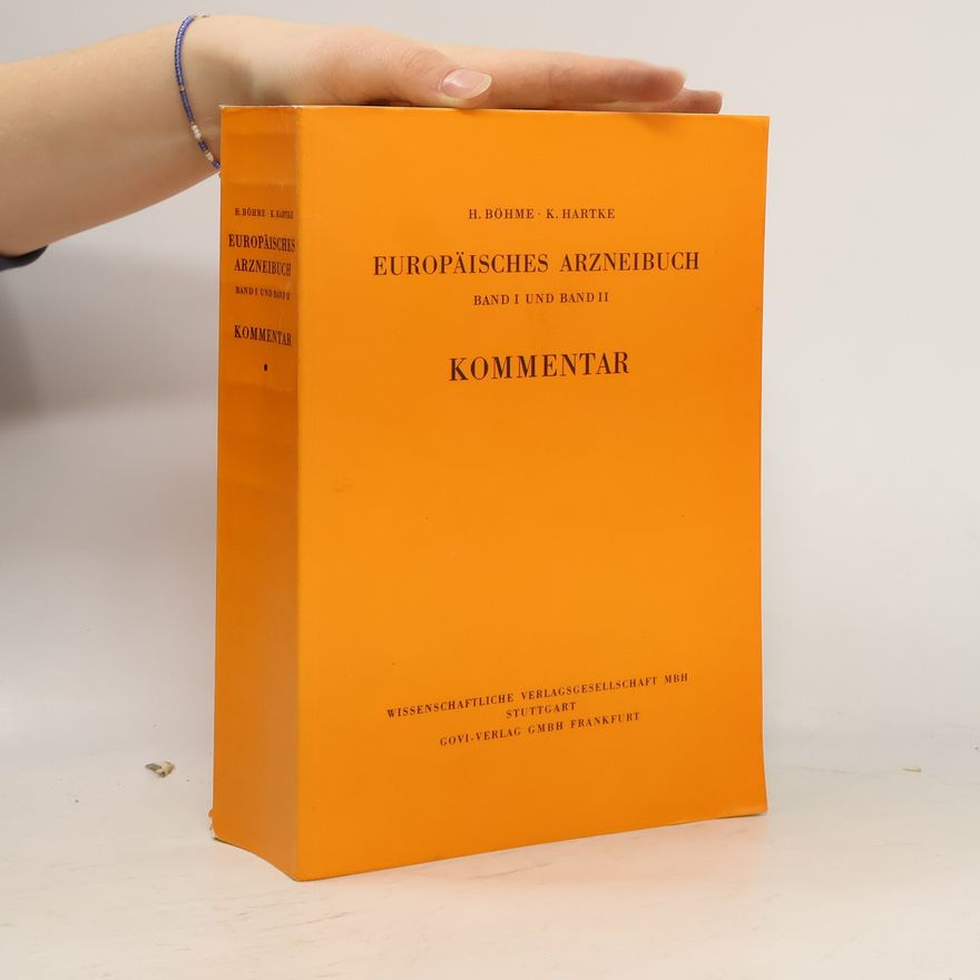 K. Hartke Europäisches Arzneibuch, Bd. I und Bd. II